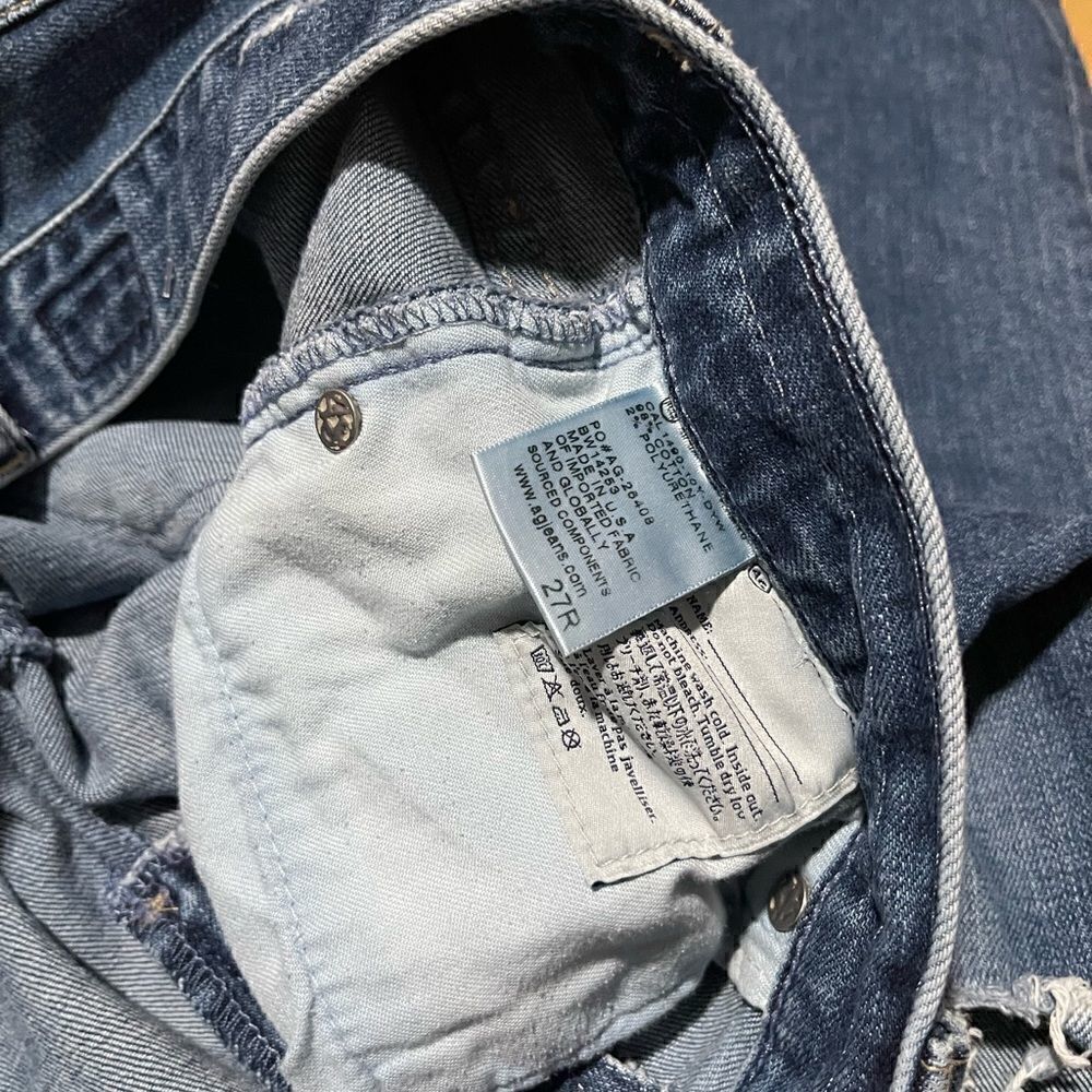AG Adriano Goldschmied The Nikki relaxed skinny jeans 27R - Picture 4 of 11